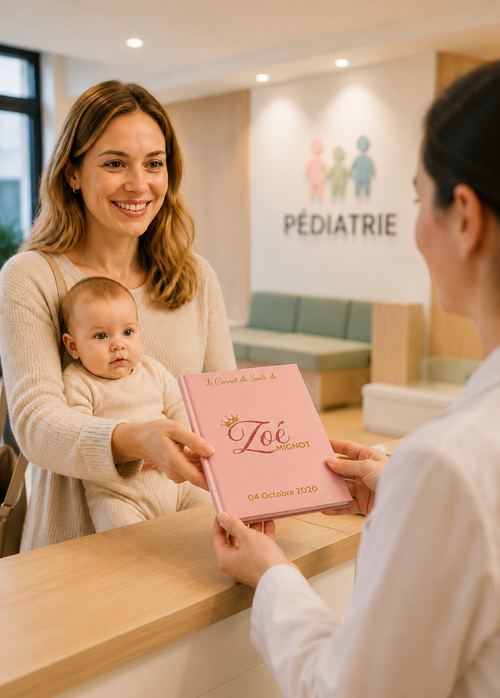 Personalisierte Hülle für das Gesundheitsheft
