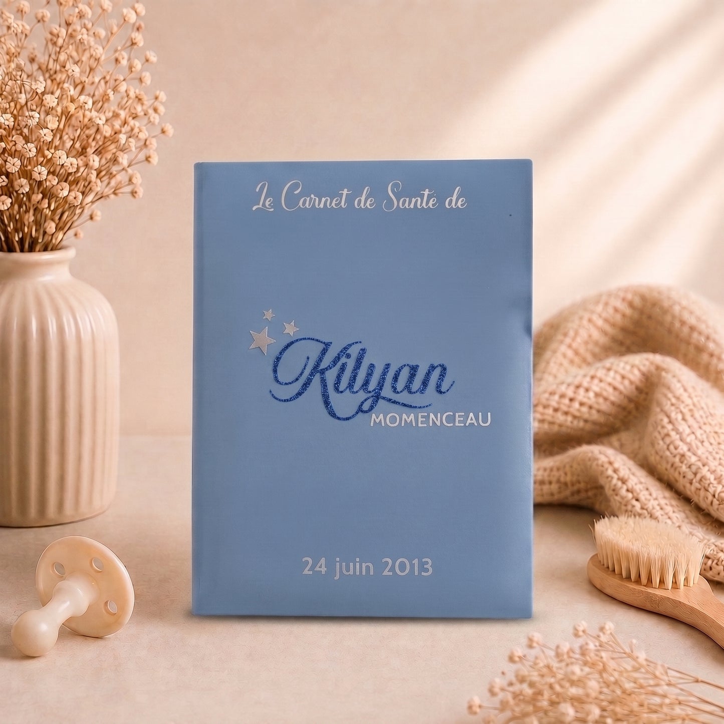 Protège carnet de santé personnalisé